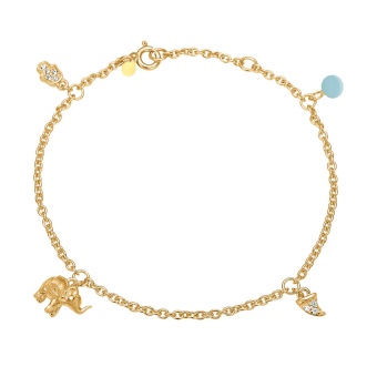 Enamel Bracelet Lucky Charms